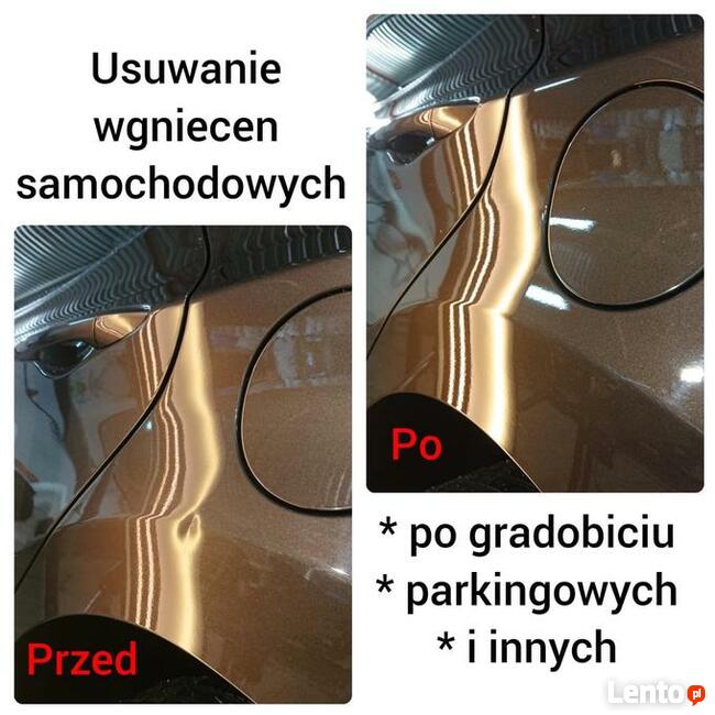 Usuwanie wgnieceń samochodowych