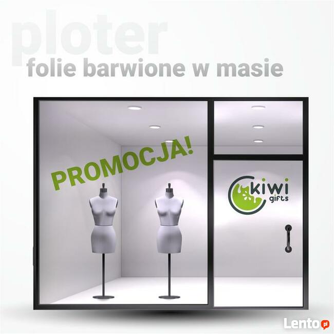 Oklejanie witryn sklepowych, okien, szyb - reklama na okno