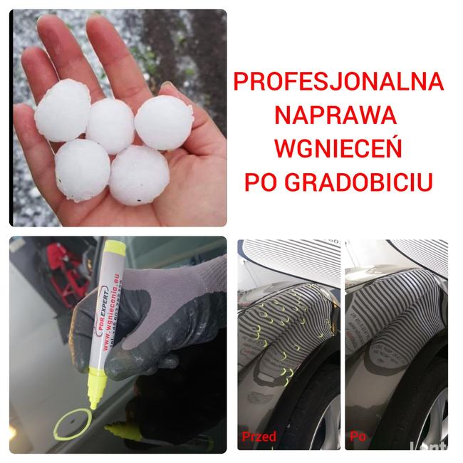 Usuwanie wgnieceń samochodowych