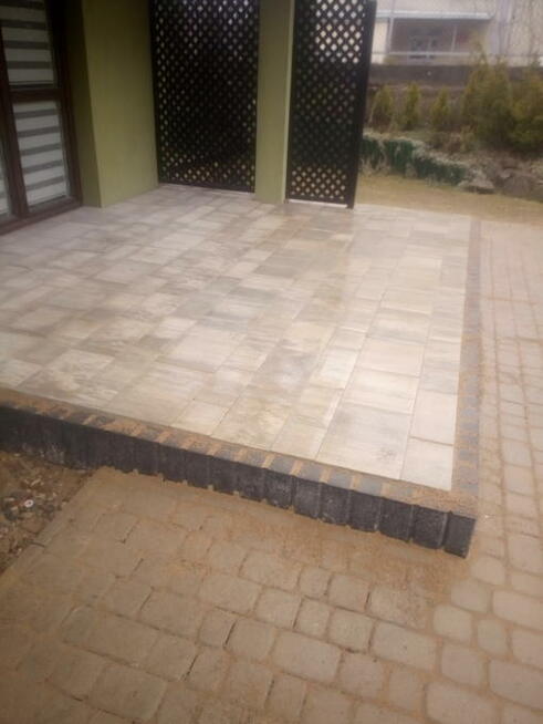 Kompleksowe układanie kostki brukowej