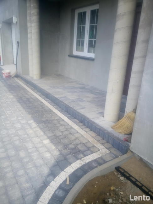 Kompleksowe układanie kostki brukowej
