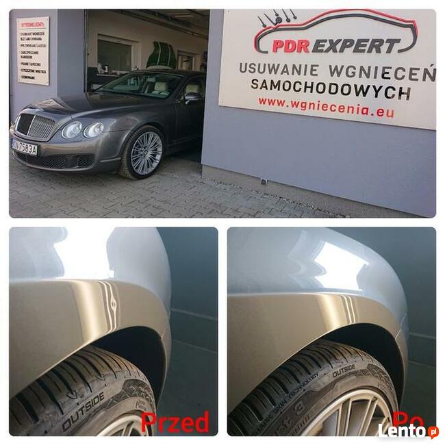 Usuwanie wgnieceń samochodowych