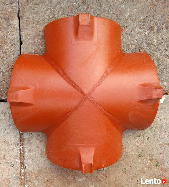 Trojnik Czwórnik NA WYMIAR z gąsiorów Creaton koramic braas