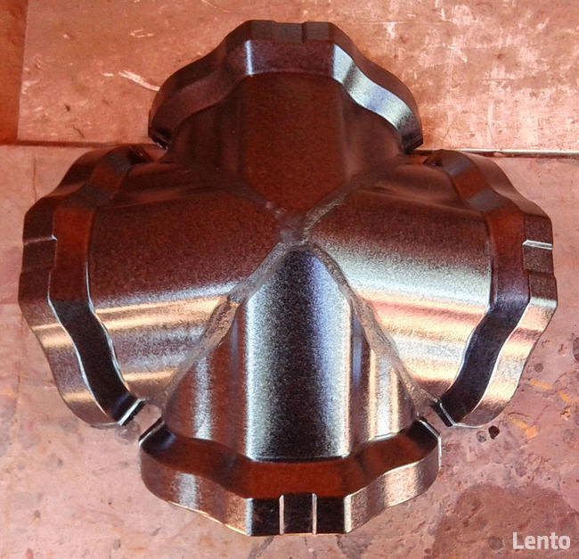 Trojnik Czwórnik NA WYMIAR z gąsiorów Creaton koramic braas