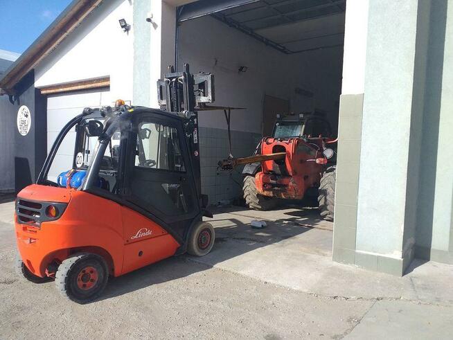 Wynajem, serwis ładowarek teleskopowych Manitou