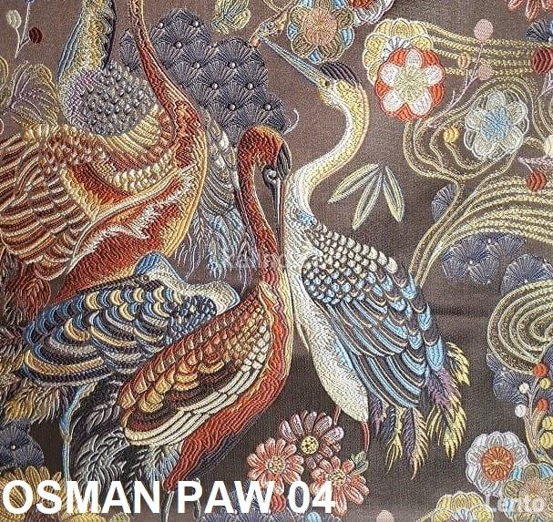 Osman Paw tkanina obiciowa, żakardowa