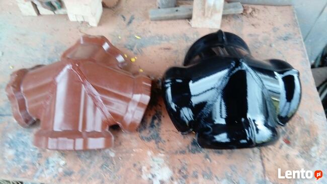 Trojnik Czwórnik NA WYMIAR z gąsiorów Creaton koramic braas