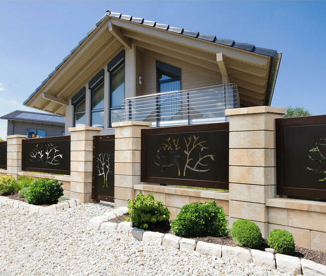 Ogrodzenia łupane, gładkie, największy wybór Joniec, Drewbet