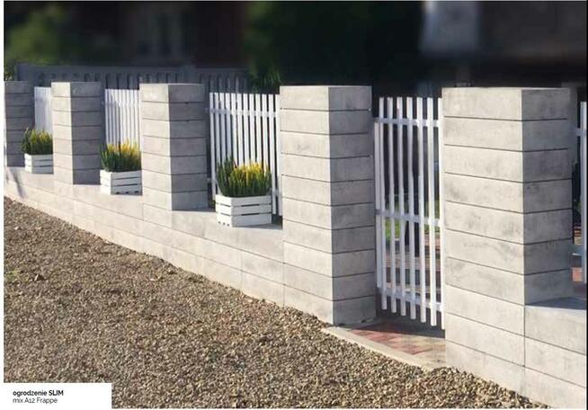 Ogrodzenia łupane, gładkie, największy wybór Joniec, Drewbet