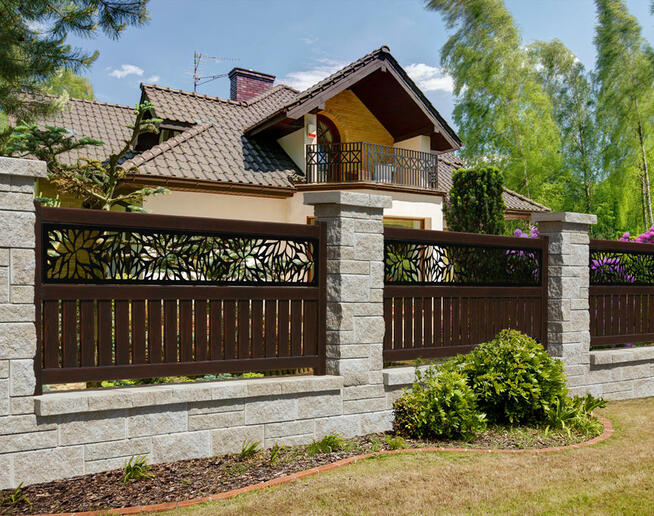 Ogrodzenia łupane, gładkie, największy wybór Joniec, Drewbet