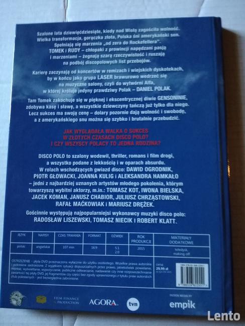 Disco polo - film DVD + muzyka z filmu na CD.