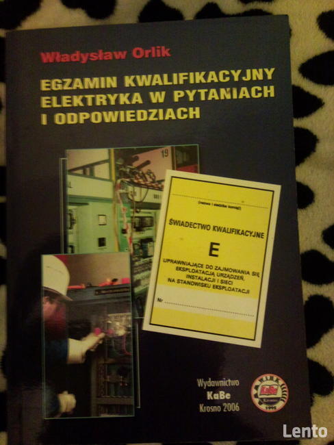 Sprzedam ksiazke Władysław Orlik - Egzamin kwalifikacyjny el