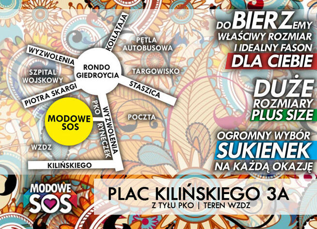 SUKIENKI OUTLET | SZCZECIN | SUKNIE WIECZOROWE |MODOWE SOS