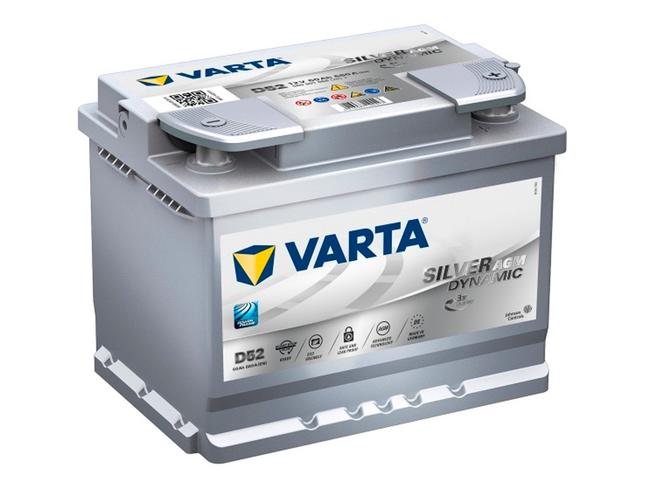 Akumulator Varta Silver AGM D52 12V 60Ah 680A P+ Dowóz Krak
