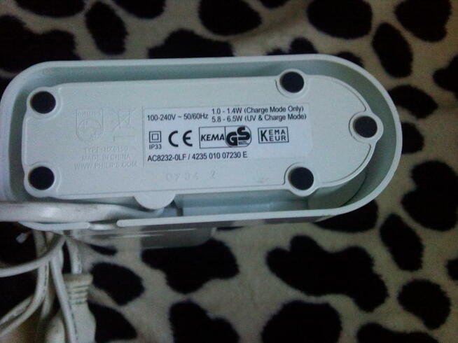 Sprzedam stację dezynfekującą (sanitazer) SONICARE Philips d