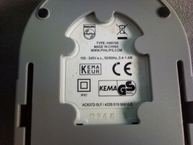 Sprzedam ładowarkę do szczoteczki elektrycznej Sonicare