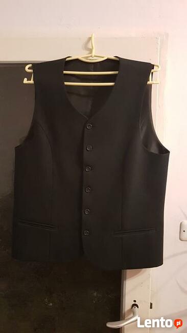 Sprzedam czarny garnitur - stan idealny