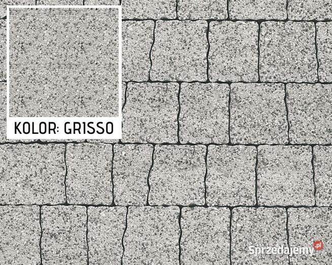 Semmelrock kostka brukowa płukana Naturo Grisso (szary) 6 cm