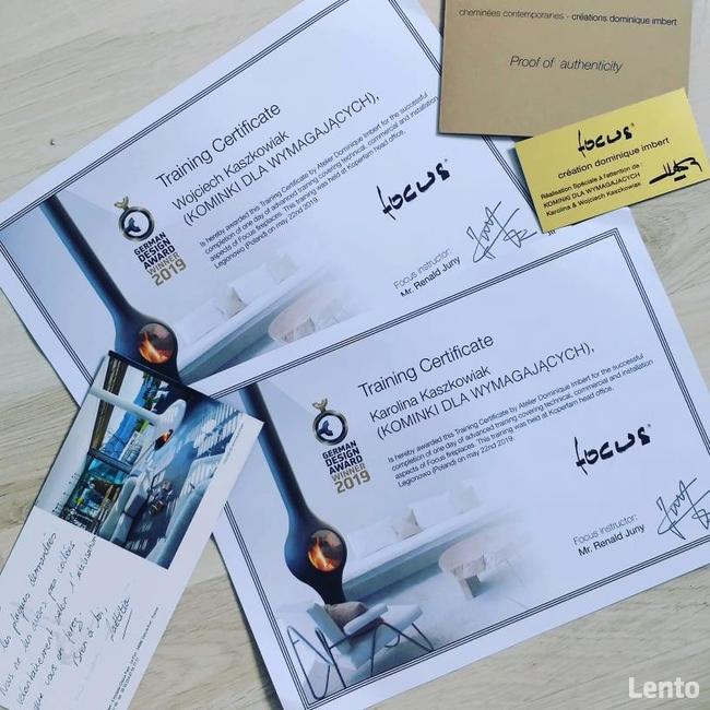 Focus GYROFOCUS Kominek Centralny Wiszący