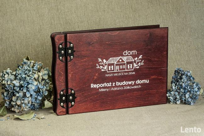 Wprowadzka, Pamiątka z budowy domu! Drewniany Album