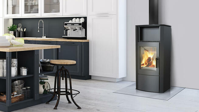 Piec piecyk wolnostojący Kratki.pl KOZA PROTON 8 kW