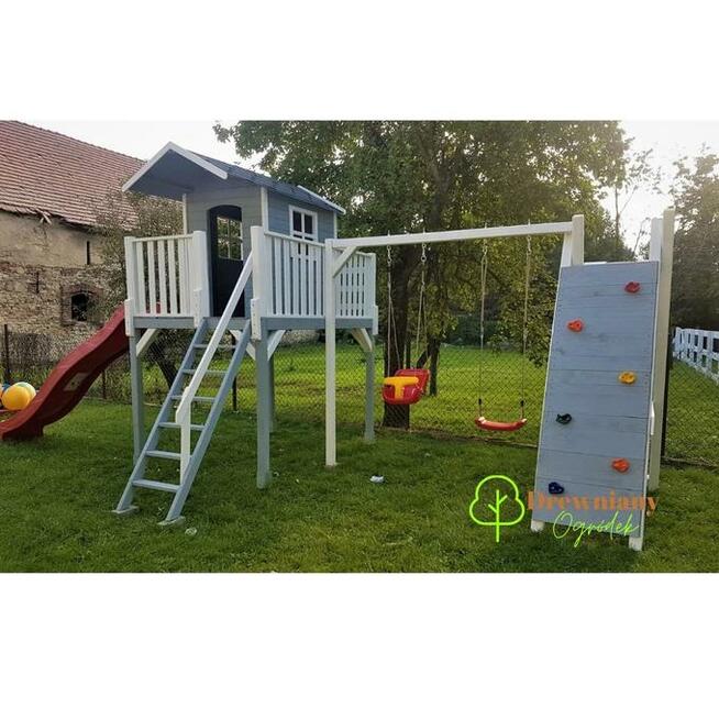 Plac Zabaw Drewniany- Montaż gratis