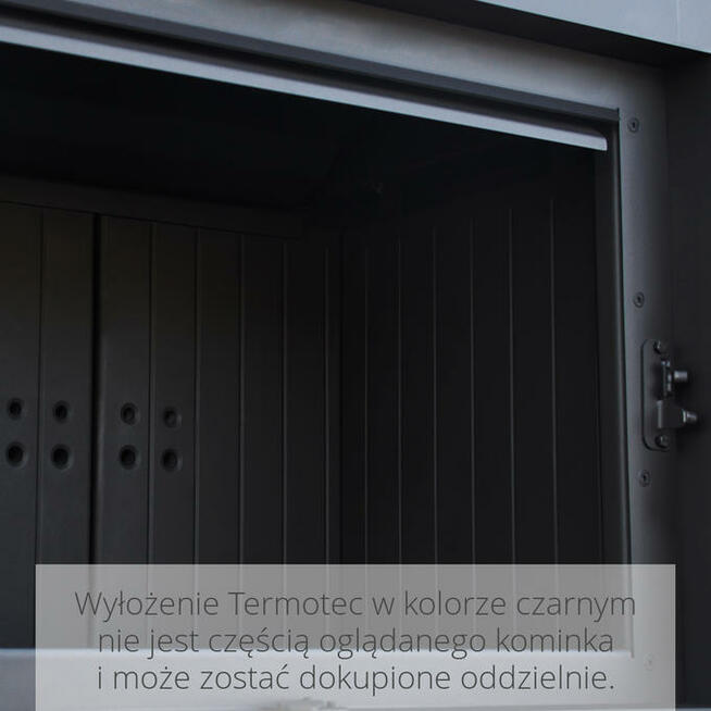 Kominek narożny wkład kominkowy Kratki.pl LUCY 14 lewy BS