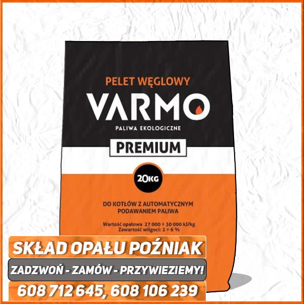 Pelet węglowy workowany VARMO - Paliwo węglowe ekogroszek