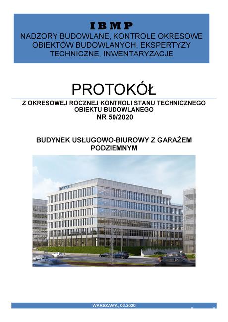 Kierownik budowy / Inspektor nadzoru / Przeglądy budynków