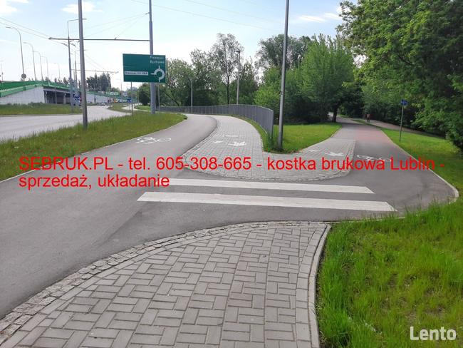 Układanie kostki brukowej Lublin brukarstwo kostka brukowa