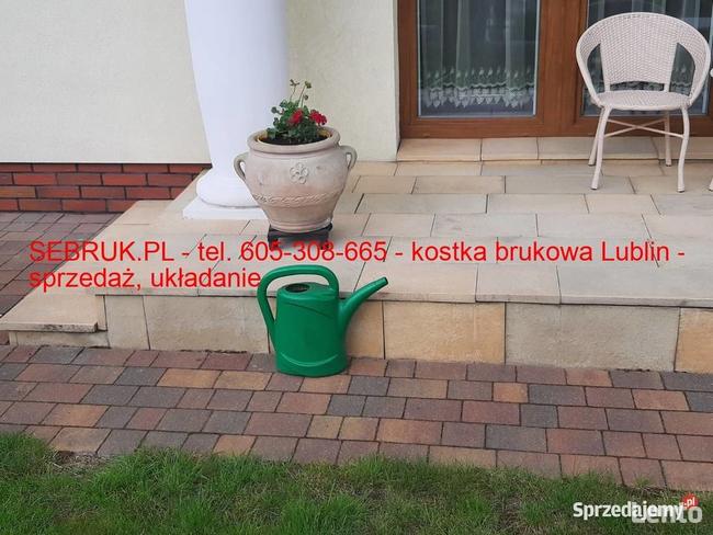 Układanie kostki brukowej Lublin brukarstwo kostka brukowa