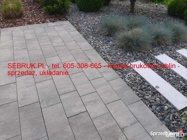 Układanie kostki brukowej Lublin brukarstwo kostka brukowa