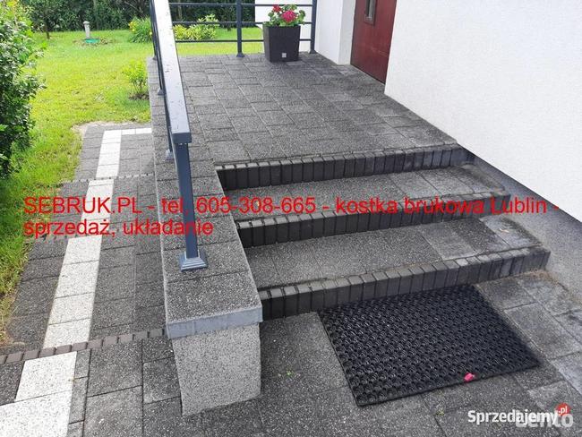 Układanie kostki brukowej Lublin brukarstwo kostka brukowa