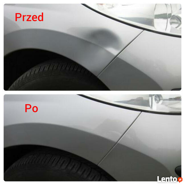 Usuwanie wgnieceń samochodowych