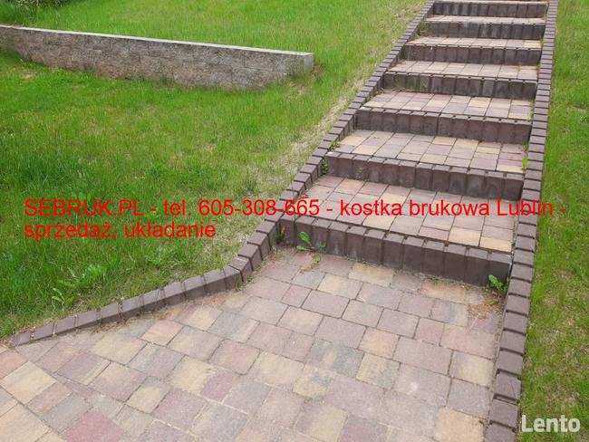 Układanie kostki brukowej Lublin brukarstwo kostka brukowa
