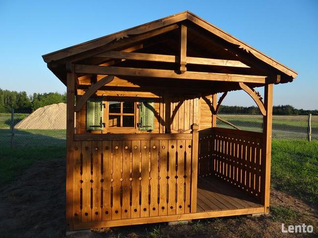 Domek z tarasem, domki z drewna, domki letniskowe