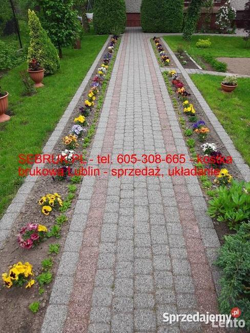 Układanie kostki brukowej Lublin brukarstwo kostka brukowa