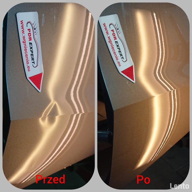 Usuwanie wgnieceń samochodowych