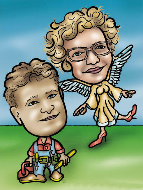 Karykatury na zamówienie ze zdjęcia