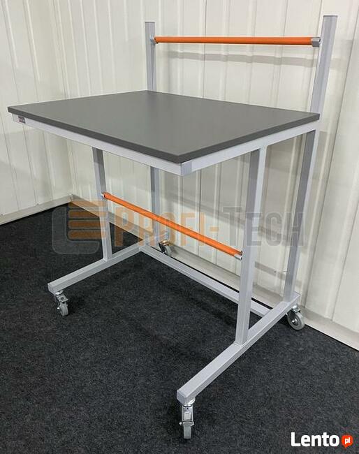 Stół do pakowania paczek kontoli Mały Mobilny