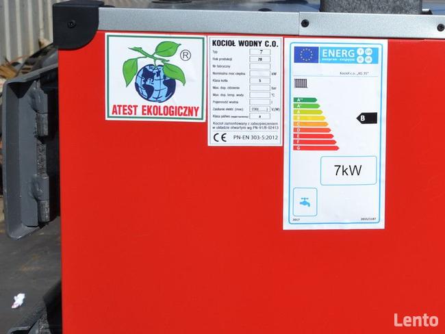 Kocioł piec 8kw ogrzewa do 50m2 na drewno węgiel mial