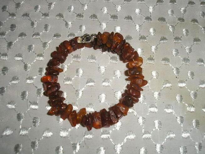 bursztyn bransoletka