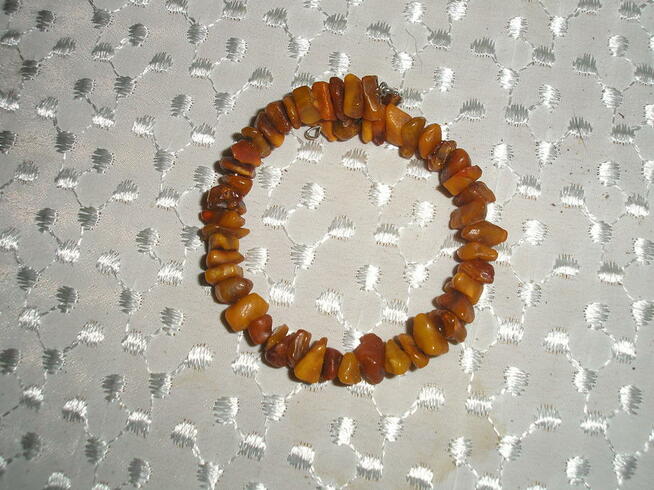 bursztyn bransoletka