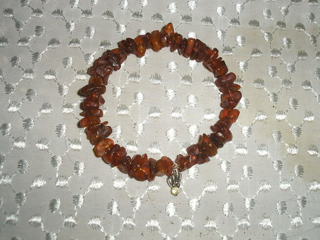 bursztyn bransoletka