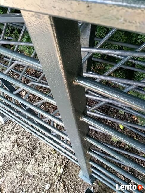 Balustrada tarasowa z schodami