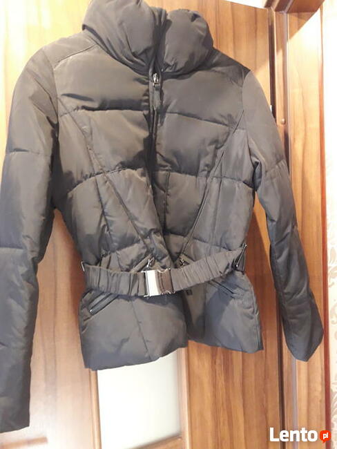Sprzedam kurtkę zimową Zara czarna puchowa r.M