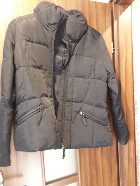 Sprzedam kurtkę zimową Zara czarna puchowa r.M