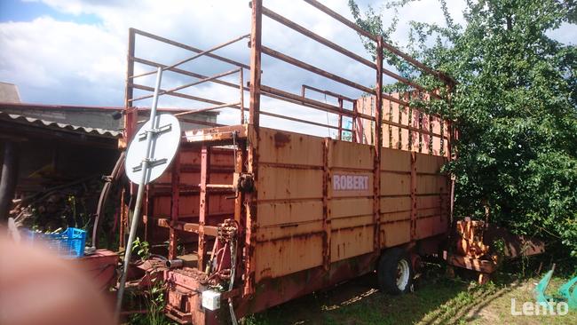 Przyczepa do zbierania kostek 1971 rok