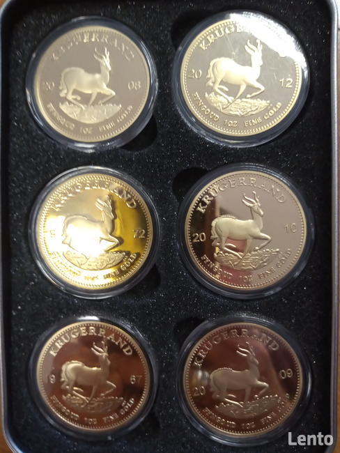 48 TH Anniversary Krugerrand Prestige set 2015.