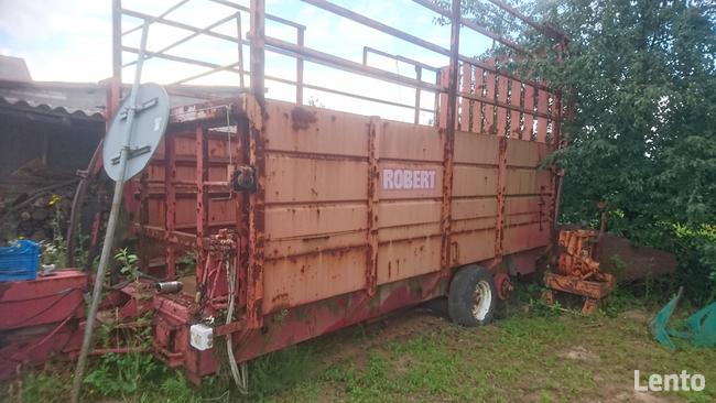 Przyczepa do zbierania kostek 1971 rok